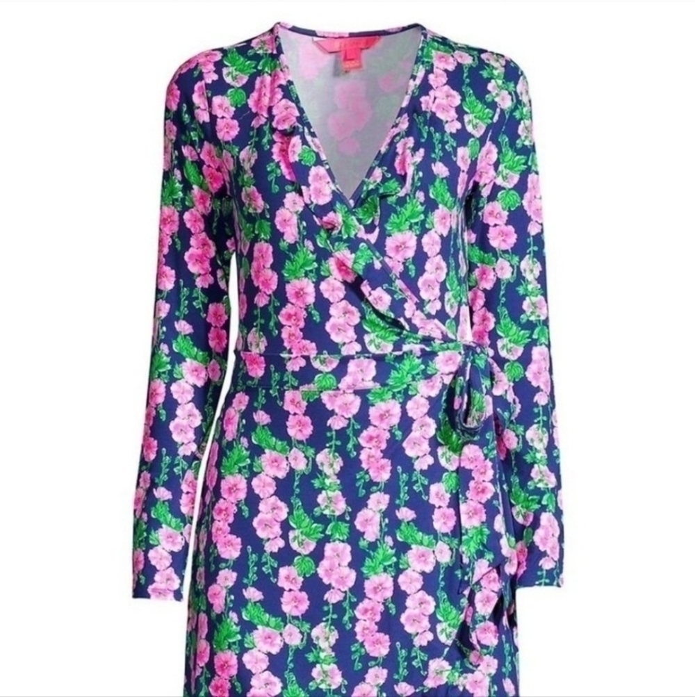 NWT Lilly Pulitzer Mirelle Romper De Vine Floral Dress sz XS - Picture 3 of 12
